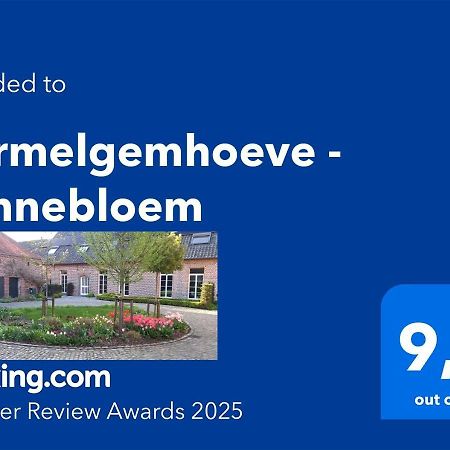 Hermelgemhoeve - Zonnebloem Zwalm Eksteriør bilde
