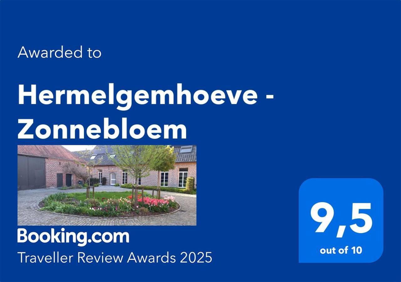 Hermelgemhoeve - Zonnebloem Zwalm Eksteriør bilde
